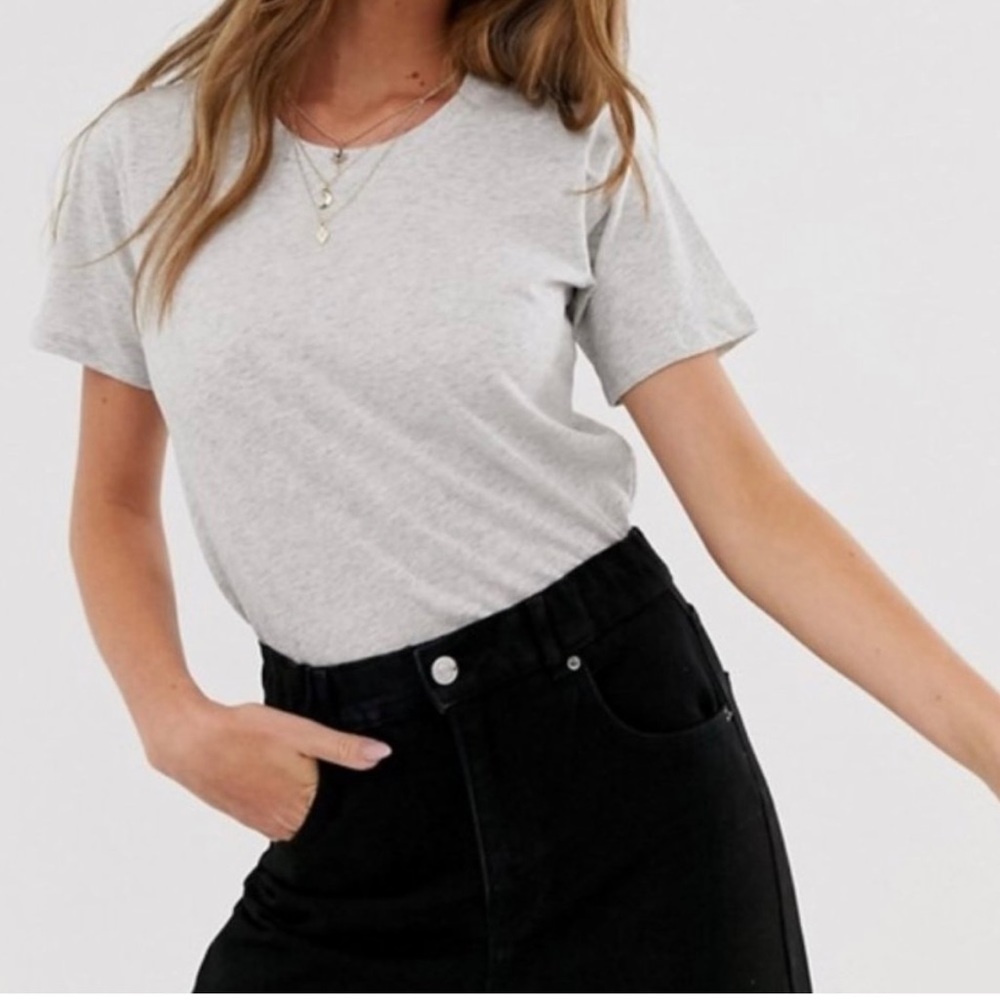 Free People Grey Body suit